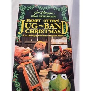 Emmet Otter’s Jug-Band Christmas VHS Jim Henson Columbia Tristar Untested